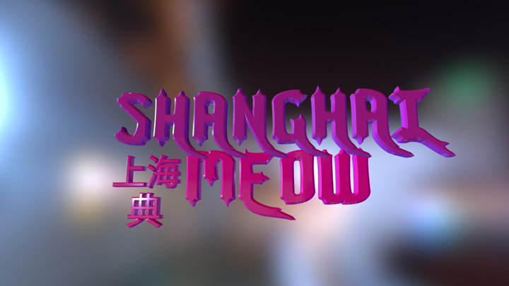 Shanghai Meow 3D Model