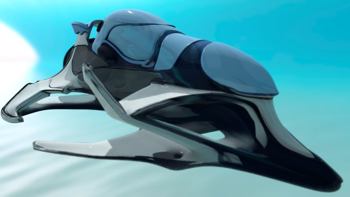 BATBOAT 2024 – Stealth Edition - – Free 3D Model STL