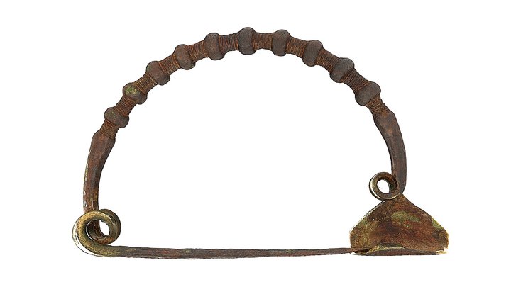 Bügelfibel (Rohmodel) 3D Model