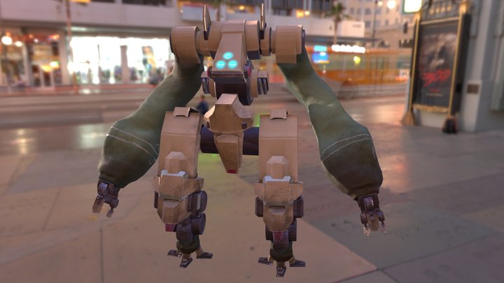 MECHA /GART150 3D Model