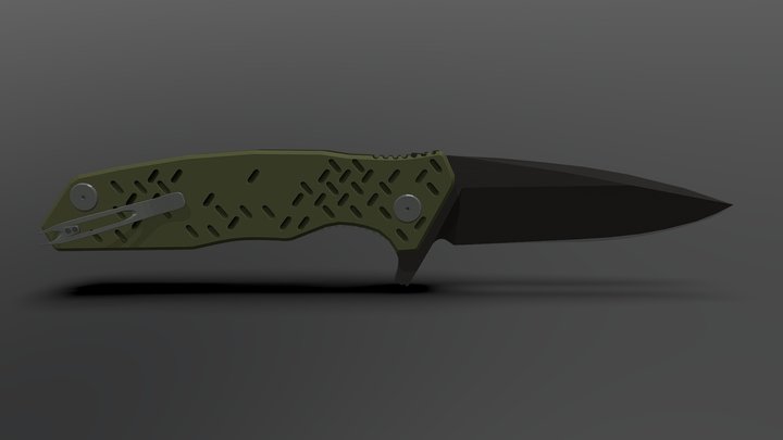 chatbot knife xyz hw 3D Model