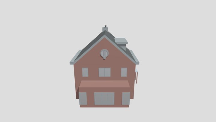 Terrace House 3 3D Model
