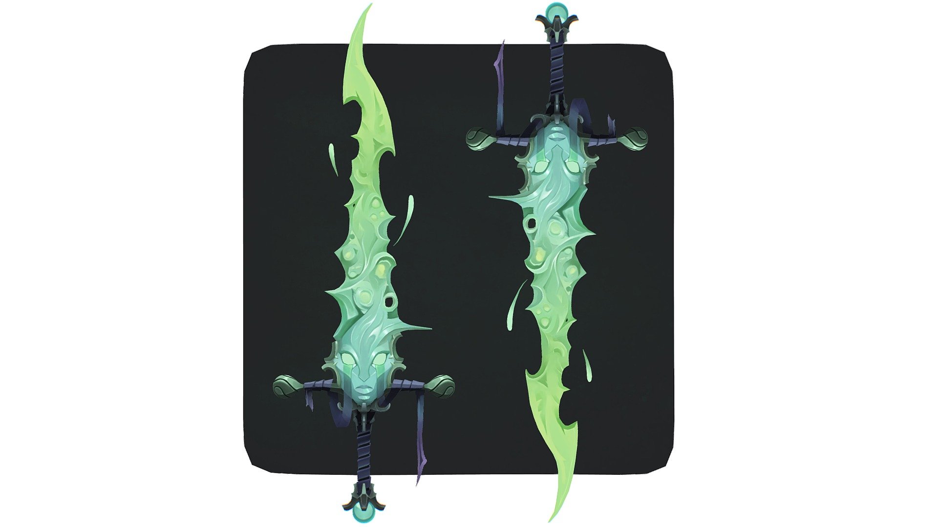 Handpainted swords - 3D model by Mekky3D [680c0fd] - Sketchfab