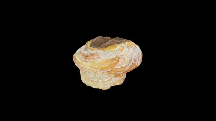 Chocolate Cruffin – Modello 3D gratuito STL