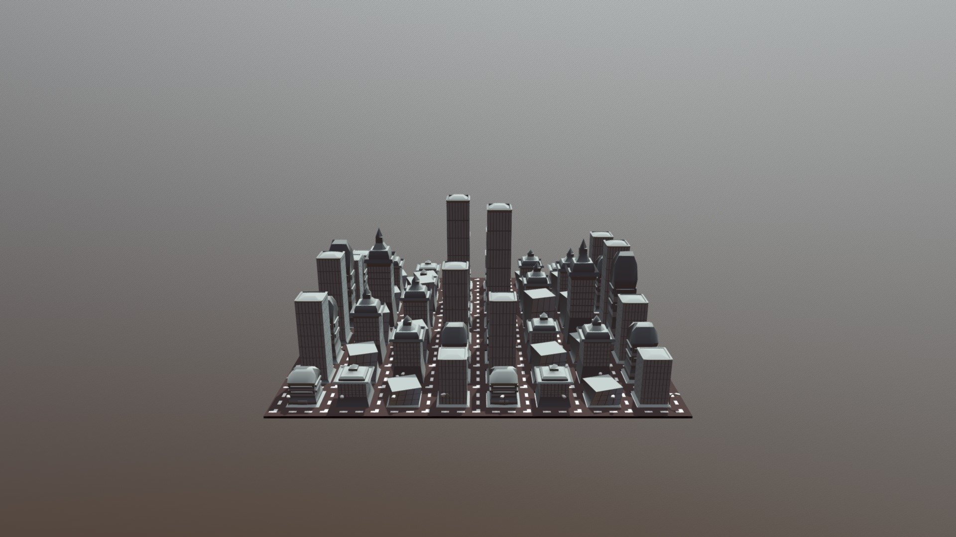 City - Download Free 3D model by joeantani (@joeantani) [680d632]