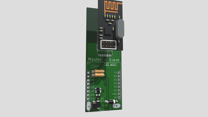 Nrf24l01__esp_mini 3D Model