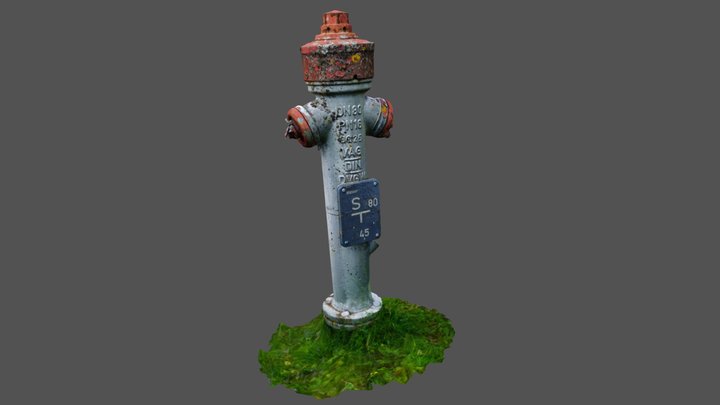 Hydrant Realistic 3D Model