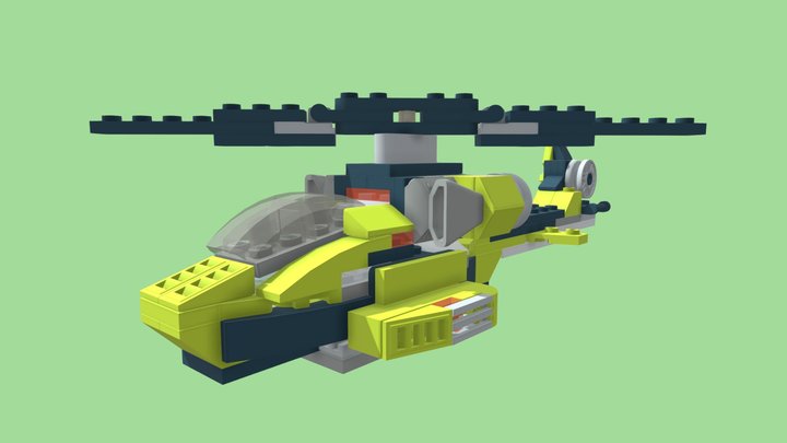 LEGO Green Helicopter