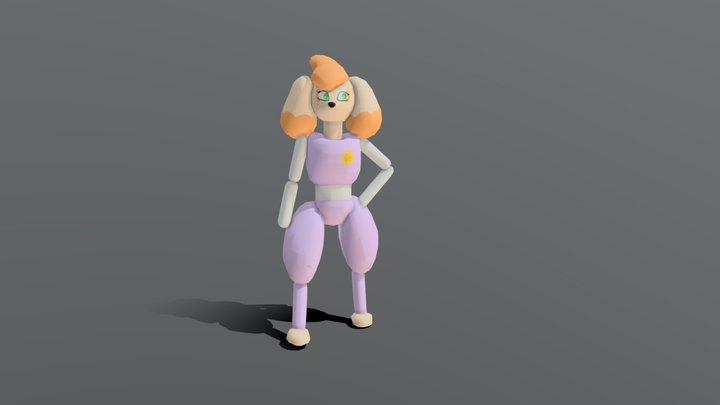 Dawg character 3D Model