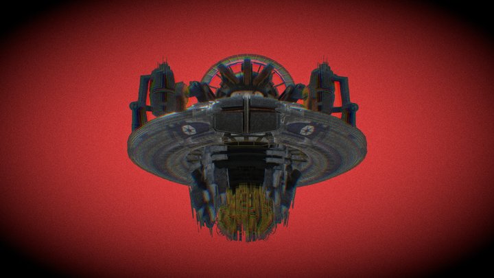 Astro mothership 3D Model