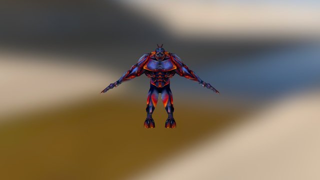 Heat Demon 3D Model