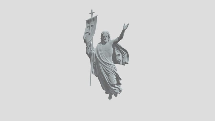 Ascension of Christ 3D Model