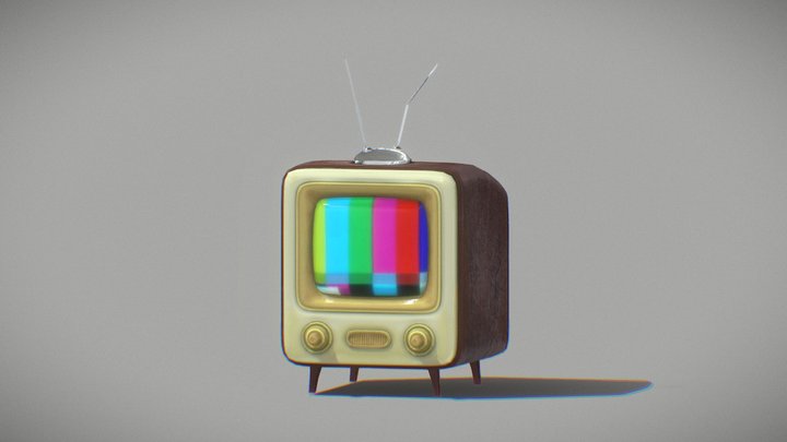 The Little TV That Couldn't 3D Model