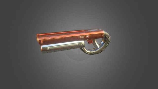 Shortgun Low Poly 3D Model