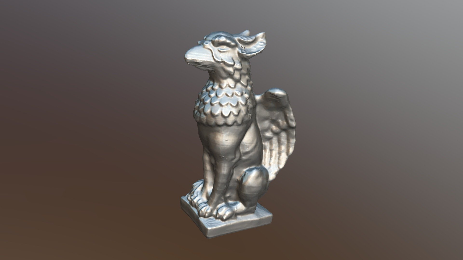 Griffin 3D scan from 3D Print