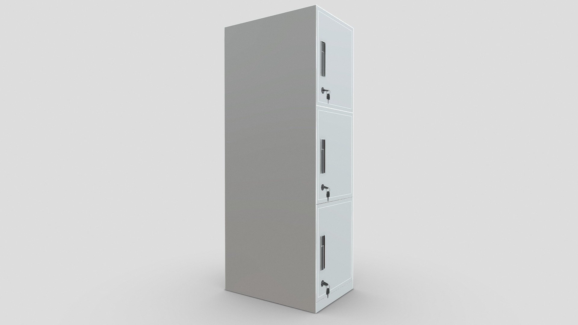 Steel Locker - 3D model by Abideen [6814177] - Sketchfab