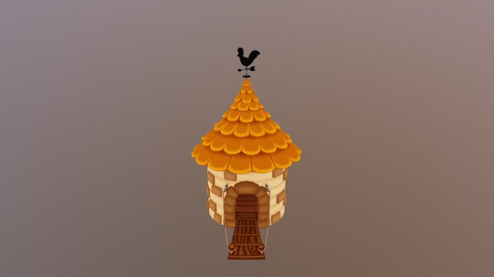 chicken House FINAL 3D Model