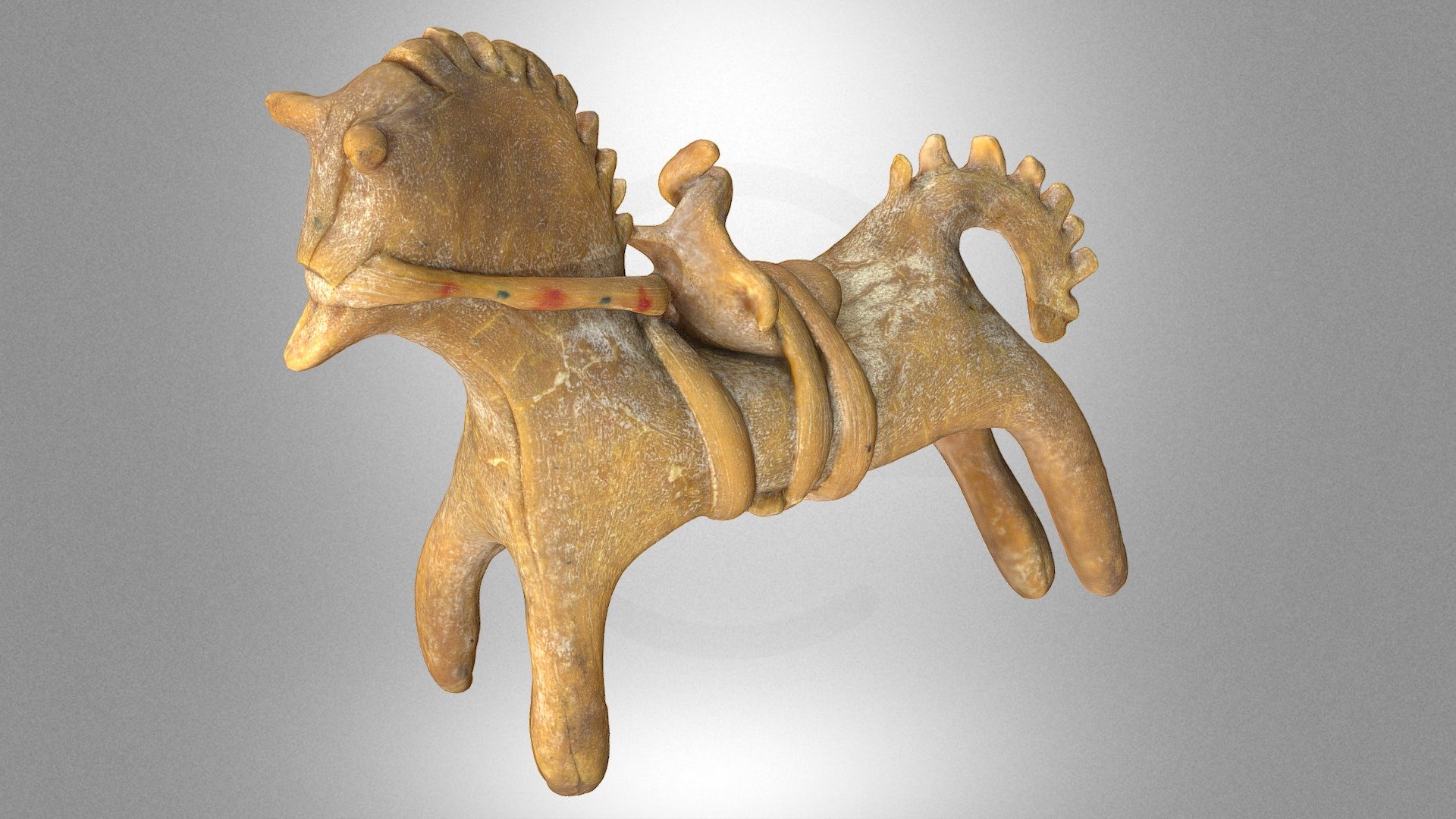 Hutsul cheese horse – bar’ańczyk