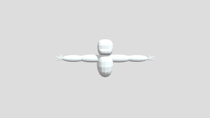 Monk 3D Model