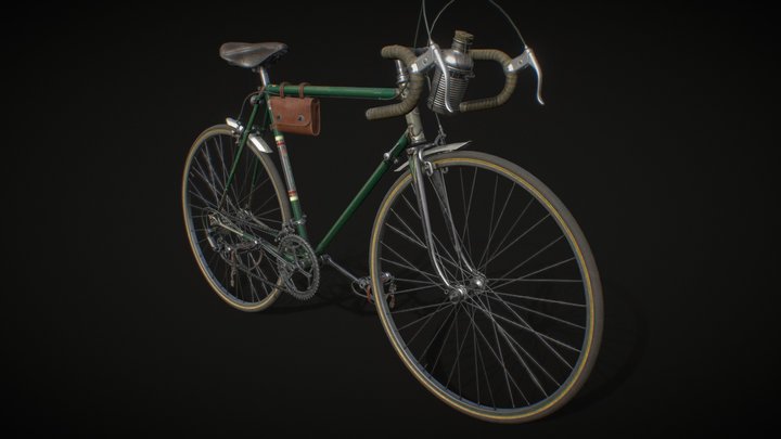 Vintage Bike 3D Model