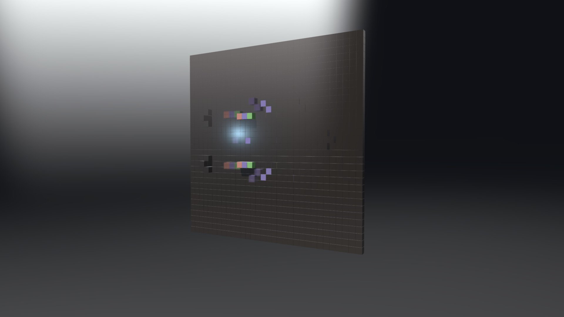 Ants3D-Wall Animation Test
