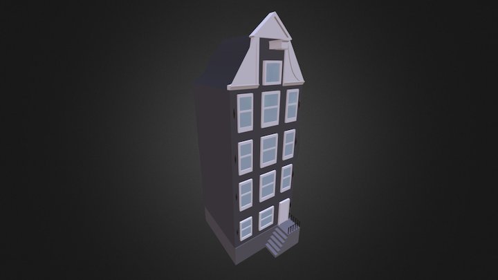 House Amsterdam 3D Model
