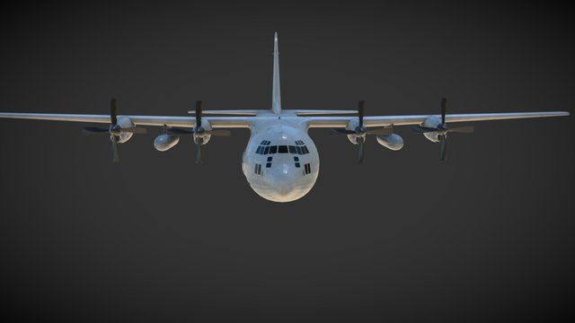 HERCULES C130 3D Model