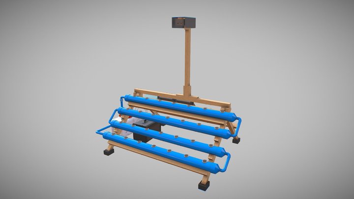 Hydroponics prototype 3D Model