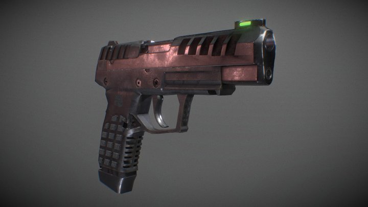 Kel-tec P15 3D Model