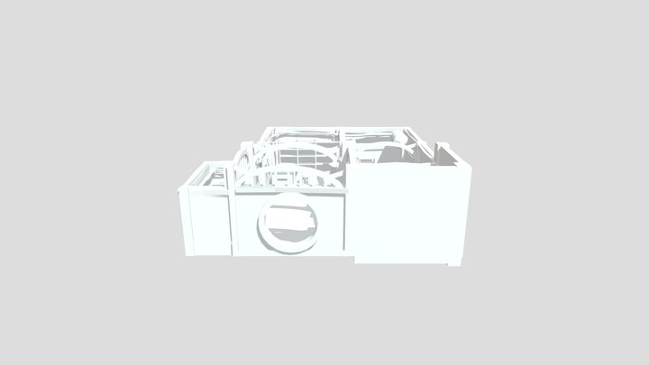 Steampunk Interior 3D Model
