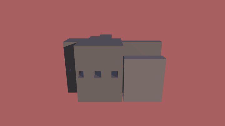 Oude Sterrewacht Wall 3D Model