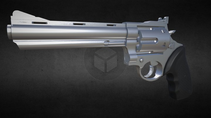 Taurus revolver WIP 3D Model