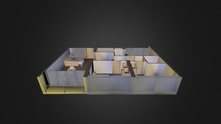 3bedrooms  3D Model