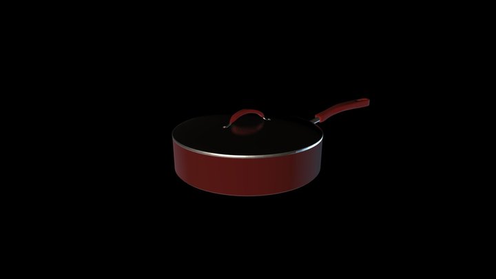 Larger pan 3D Model
