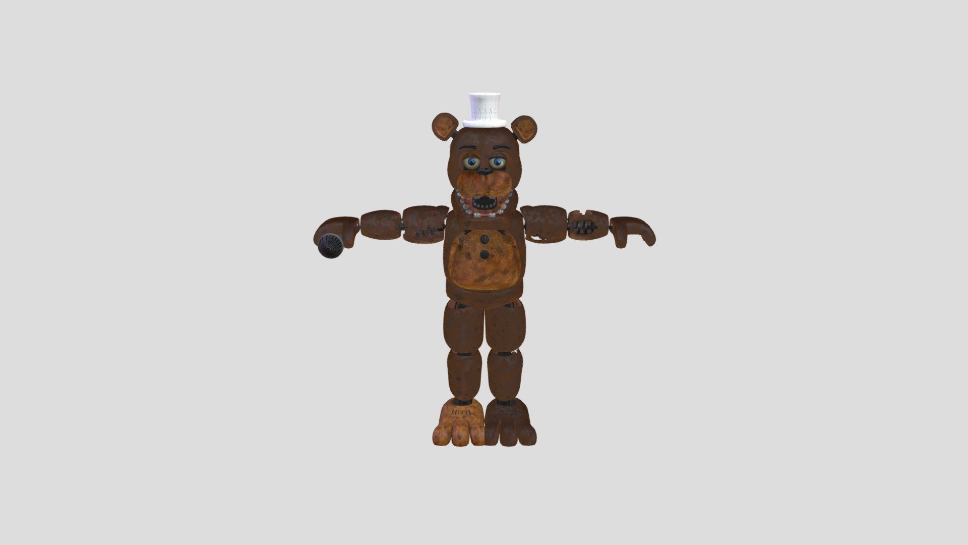 fnaf2 freddy bear models