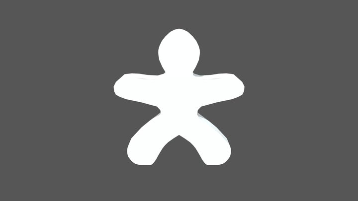 Skinny Meeble 3D Model