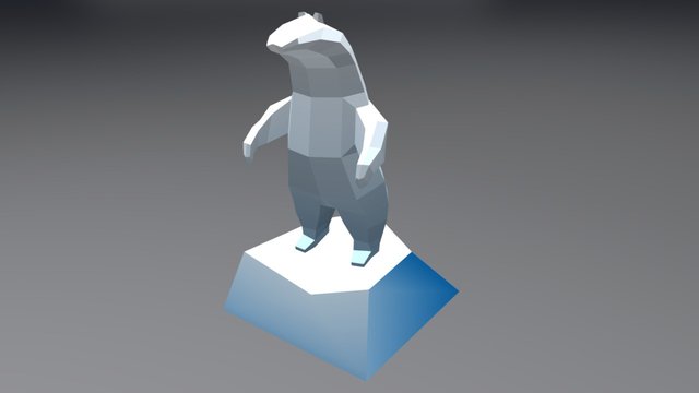 Polar Bear 3D Model