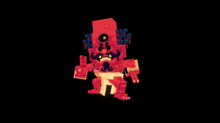 The Crimson Emperor 3D Model