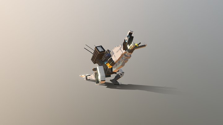 Thunder jaw 3D Model