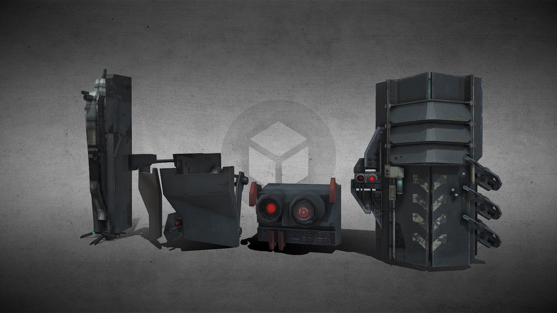 Combine Props - Download Free 3D model by Elite Big Speakerman ...