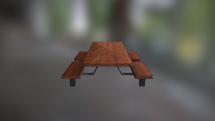 Lunchtable 3D Model