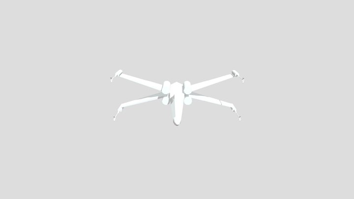 X-Wing 3D Model