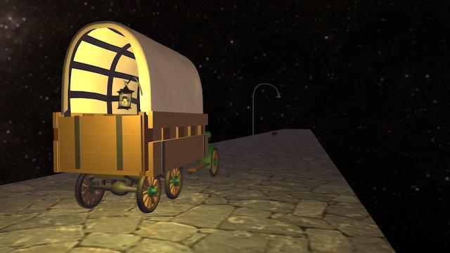 La nuit des cents mystères [Lien vidéo inclus] 3D Model