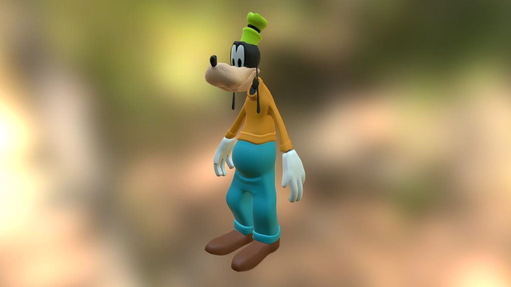 Goofy - 3D model by Lukas Lenniger (@lukaslenniger) [682410b] - Sketchfab