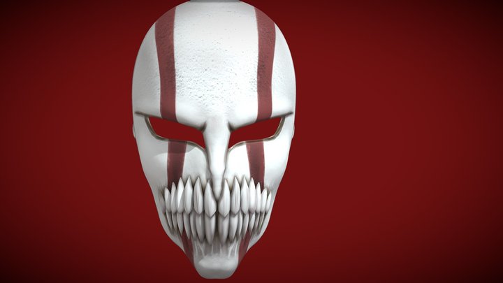 Ichigo Hollow mask 3D Model