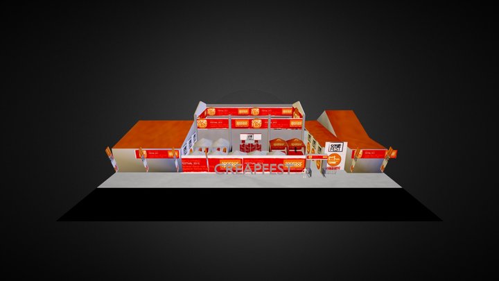 EVENTAREA 3D Model