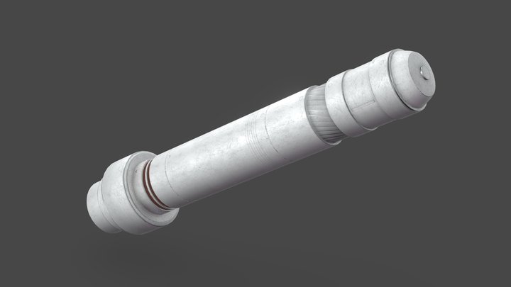 RX-78-2 Gundam Beam Saber 3D Model