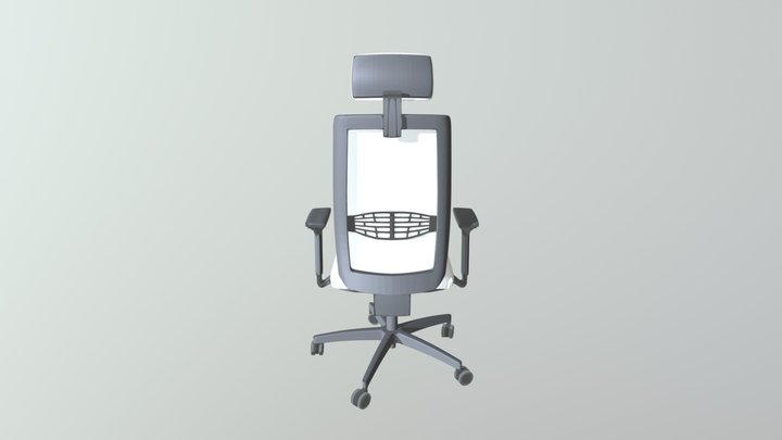 Kancelářská židle KENT SÍŤ 3D Model