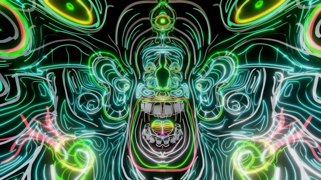 Funhouse Mirrored 3D Model