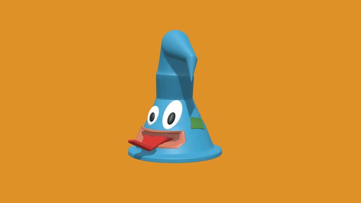 WeekendChallenge #889 - Crazy Hat 3D Model